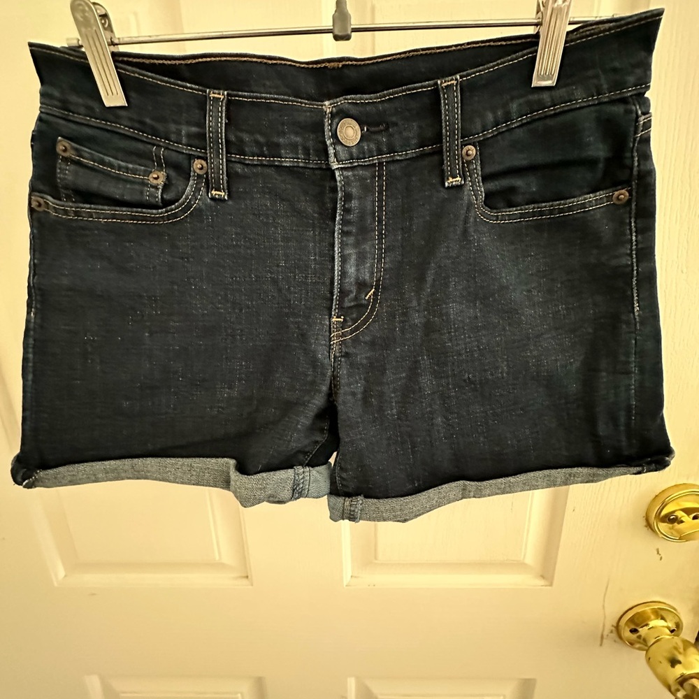 Dark blue Jean shorts